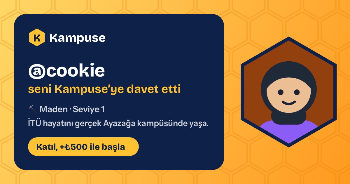 @cookie · Kampuse