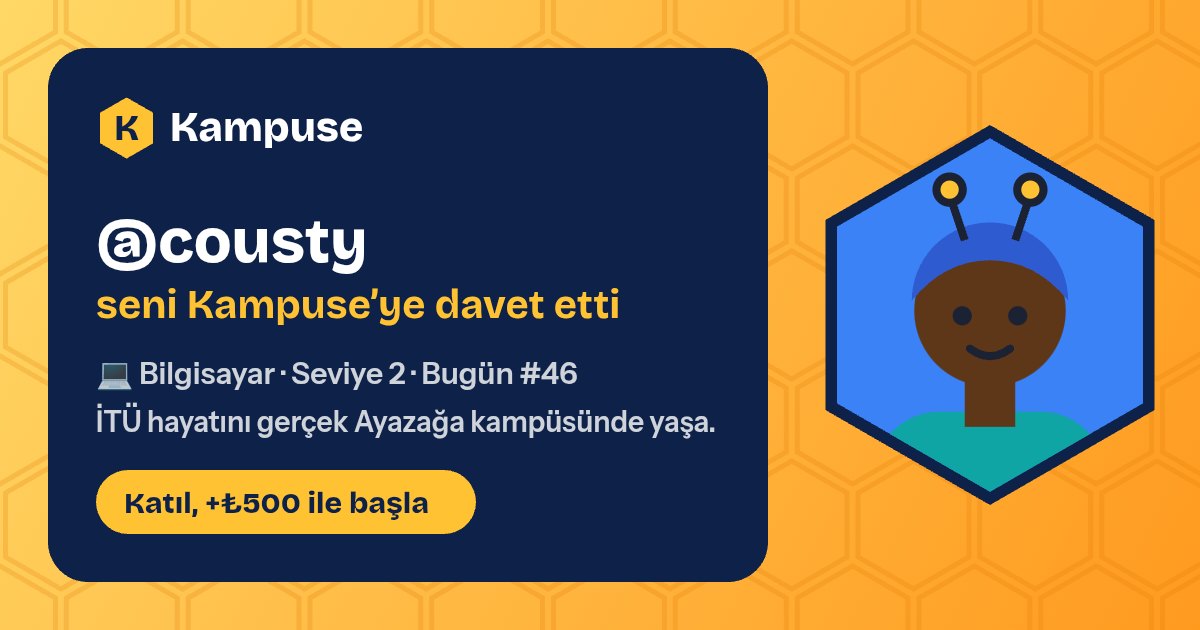 @cousty · Kampuse