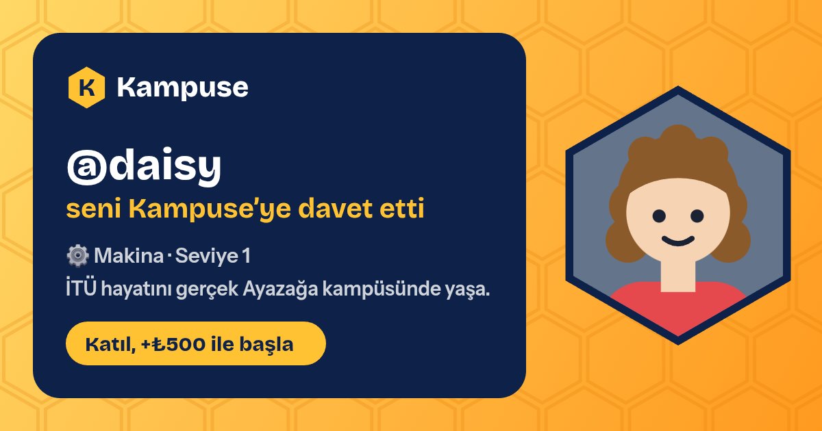 @daisy · Kampuse