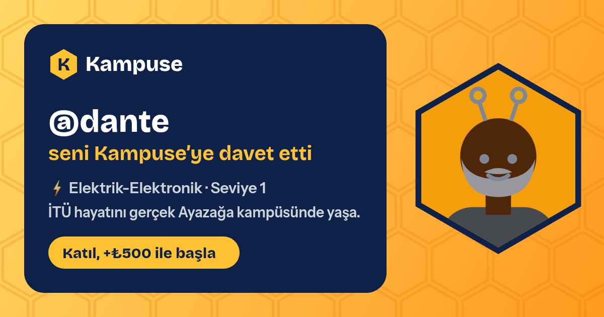 @dante · Kampuse