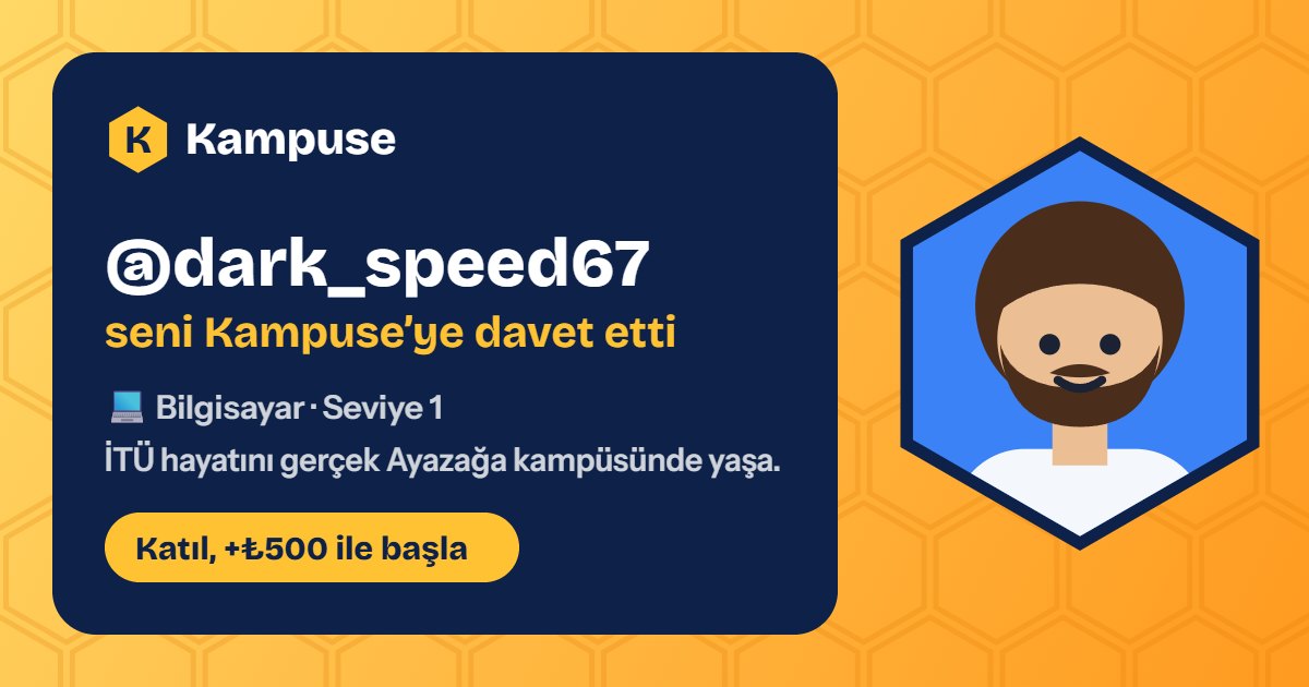 @dark_speed67 · Kampuse