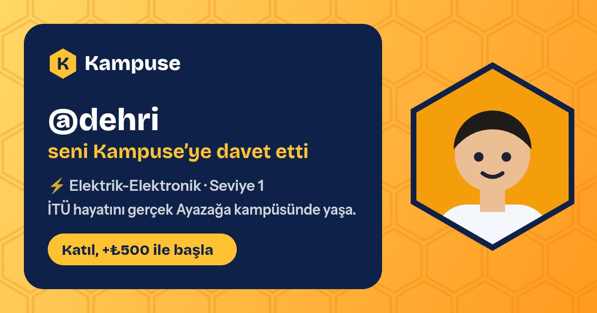 @dehri · Kampuse