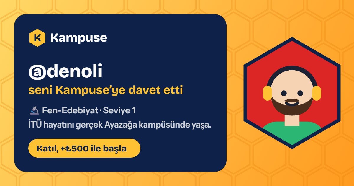 @denoli · Kampuse