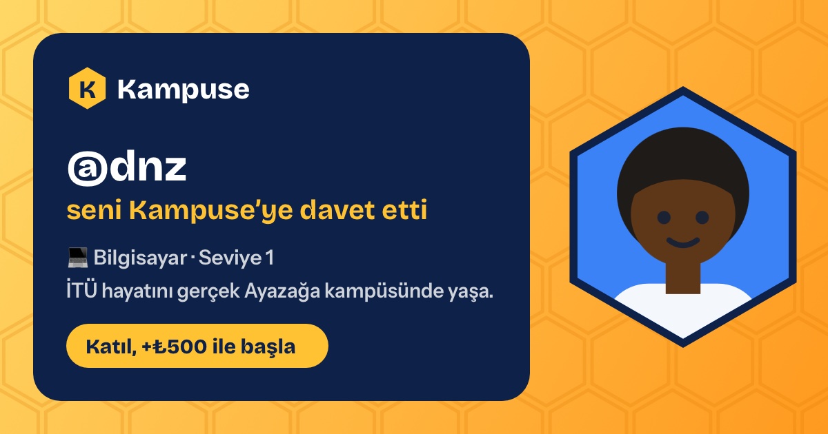 @dnz · Kampuse