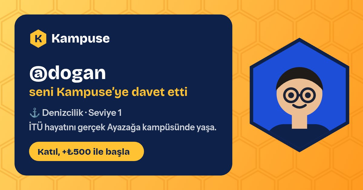 @dogan · Kampuse