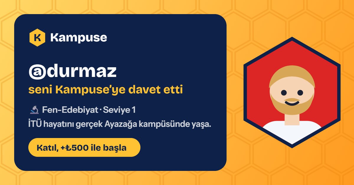 @durmaz · Kampuse