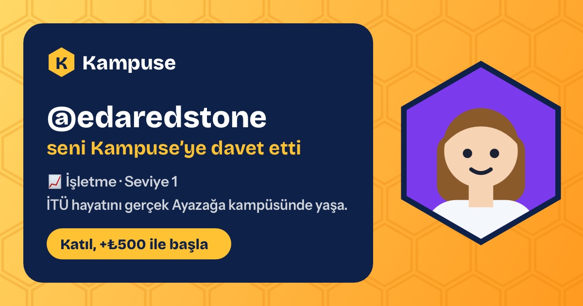 @edaredstone · Kampuse