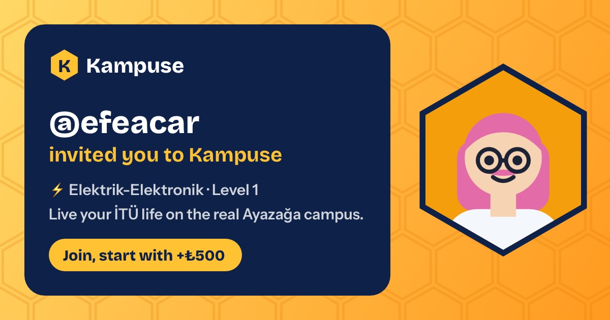 @efeacar · Kampuse