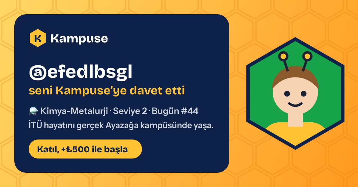 @efedlbsgl · Kampuse