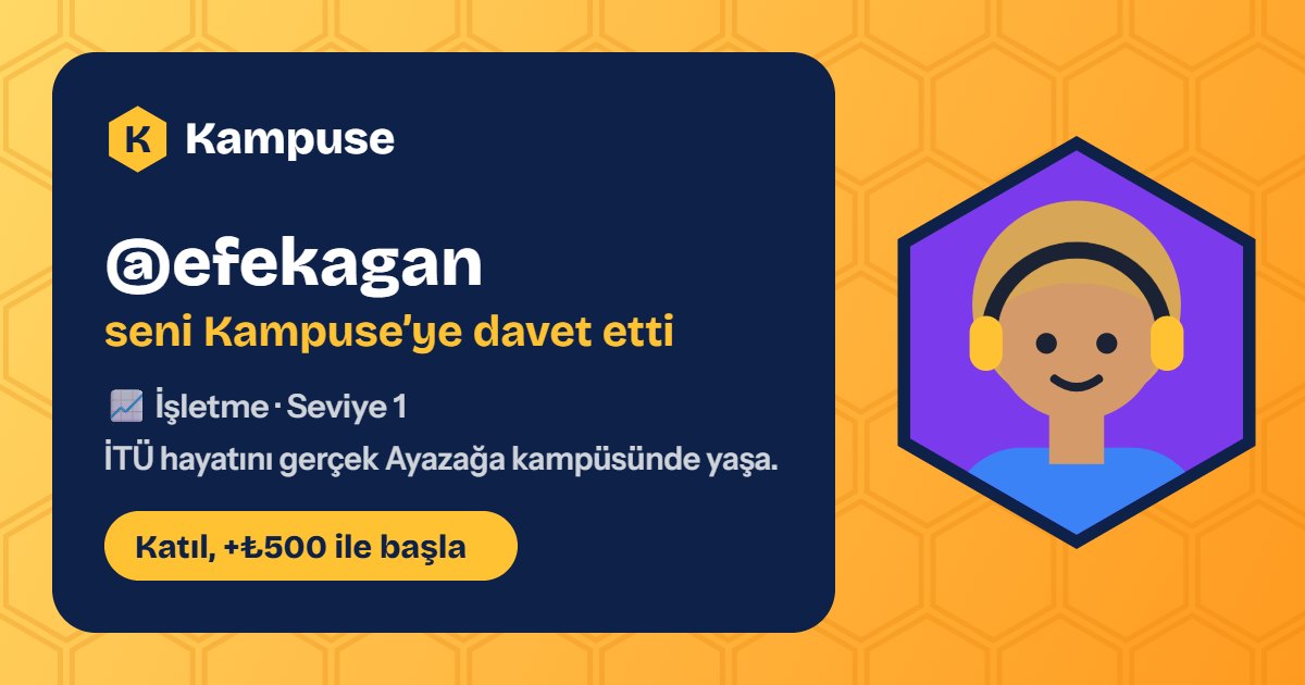 @efekagan · Kampuse