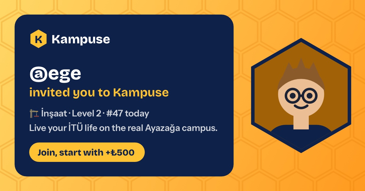 @ege · Kampuse
