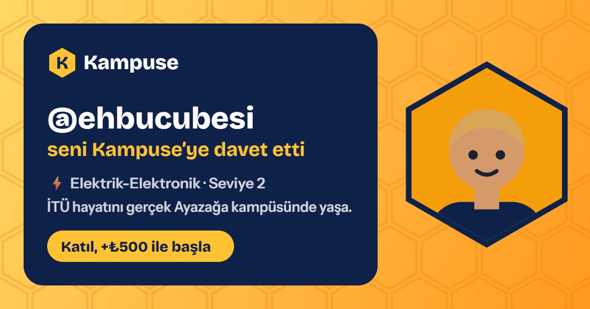 @ehbucubesi · Kampuse