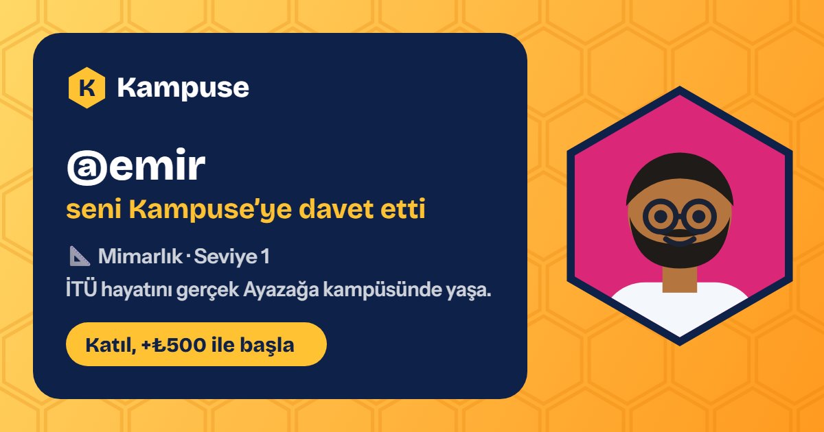 @emir · Kampuse