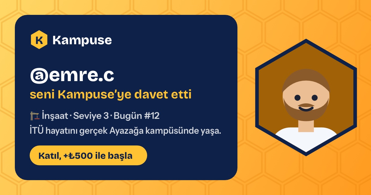 @emre.c · Kampuse