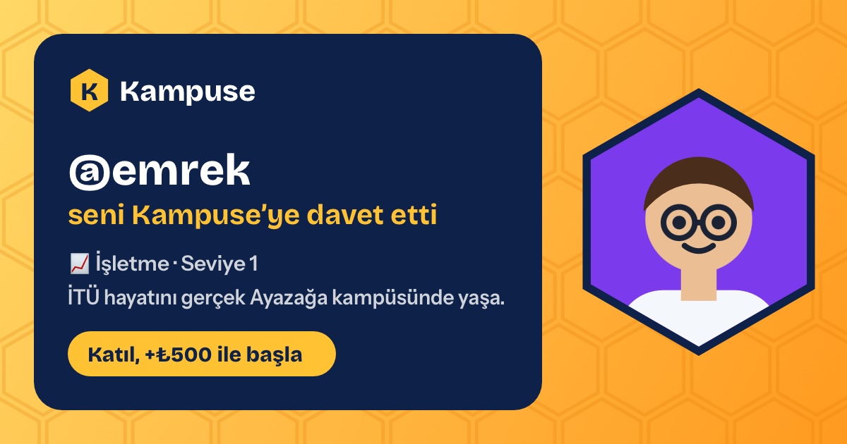 @emrek · Kampuse