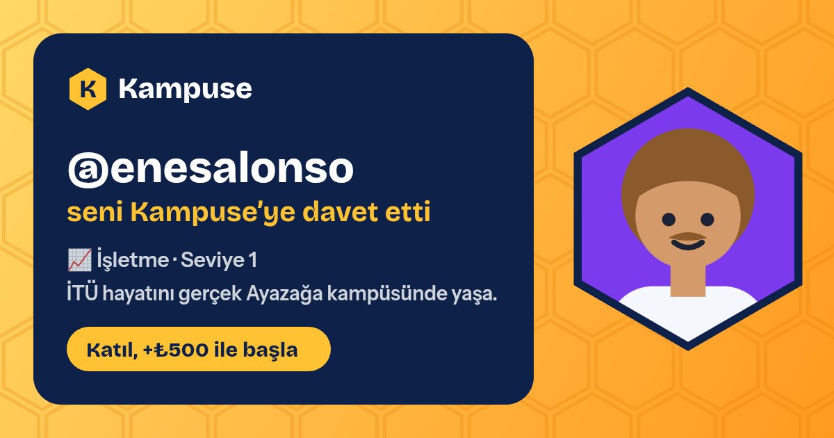 @enesalonso · Kampuse