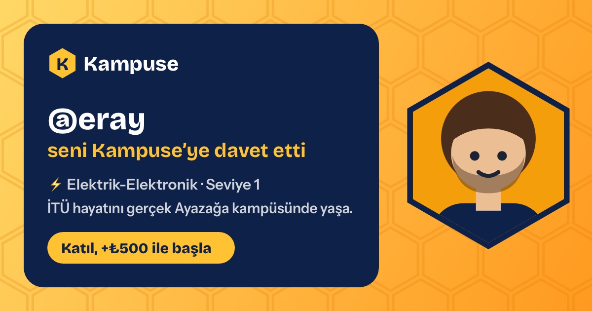 @eray · Kampuse