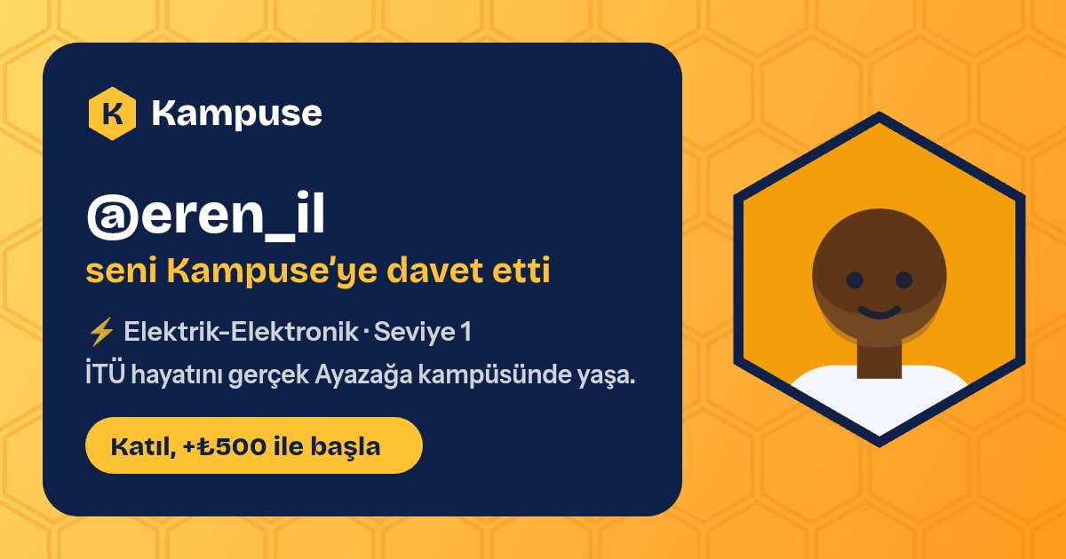 @eren_il · Kampuse