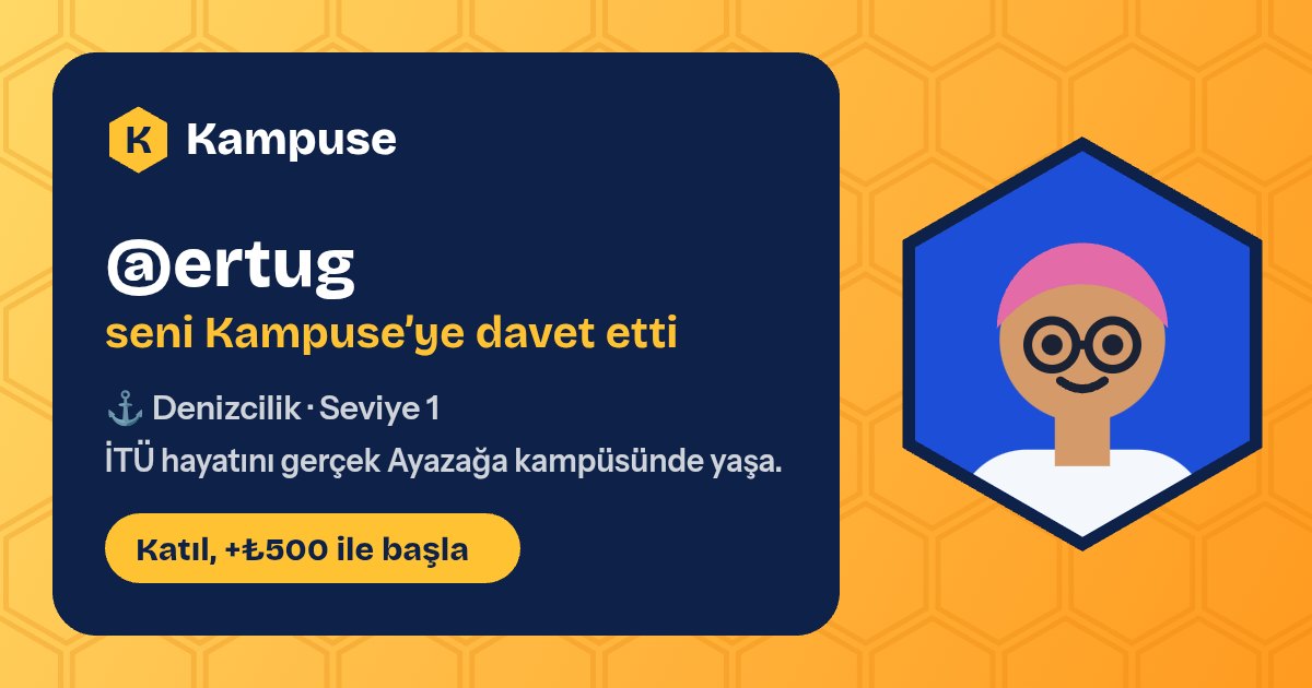 @ertug · Kampuse