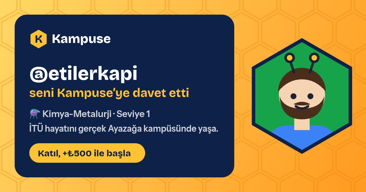@etilerkapi · Kampuse