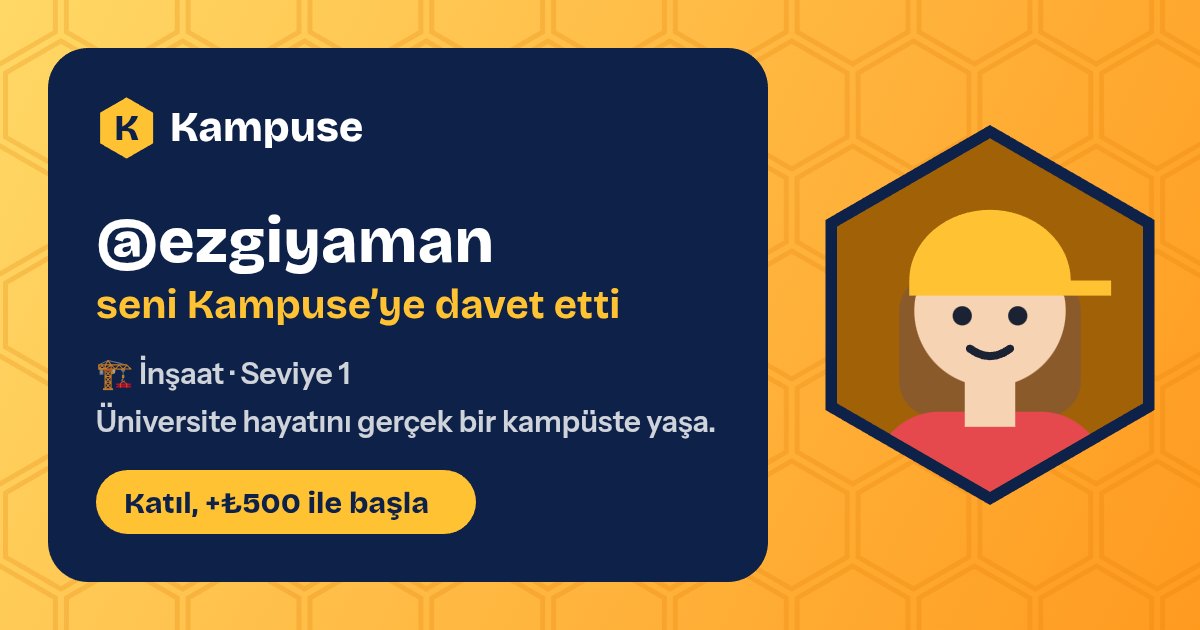 @ezgiyaman · Kampuse