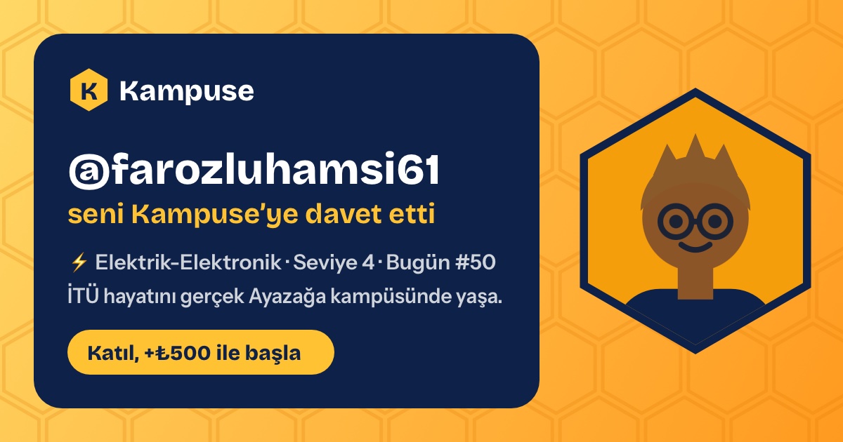 @farozluhamsi61 · Kampuse