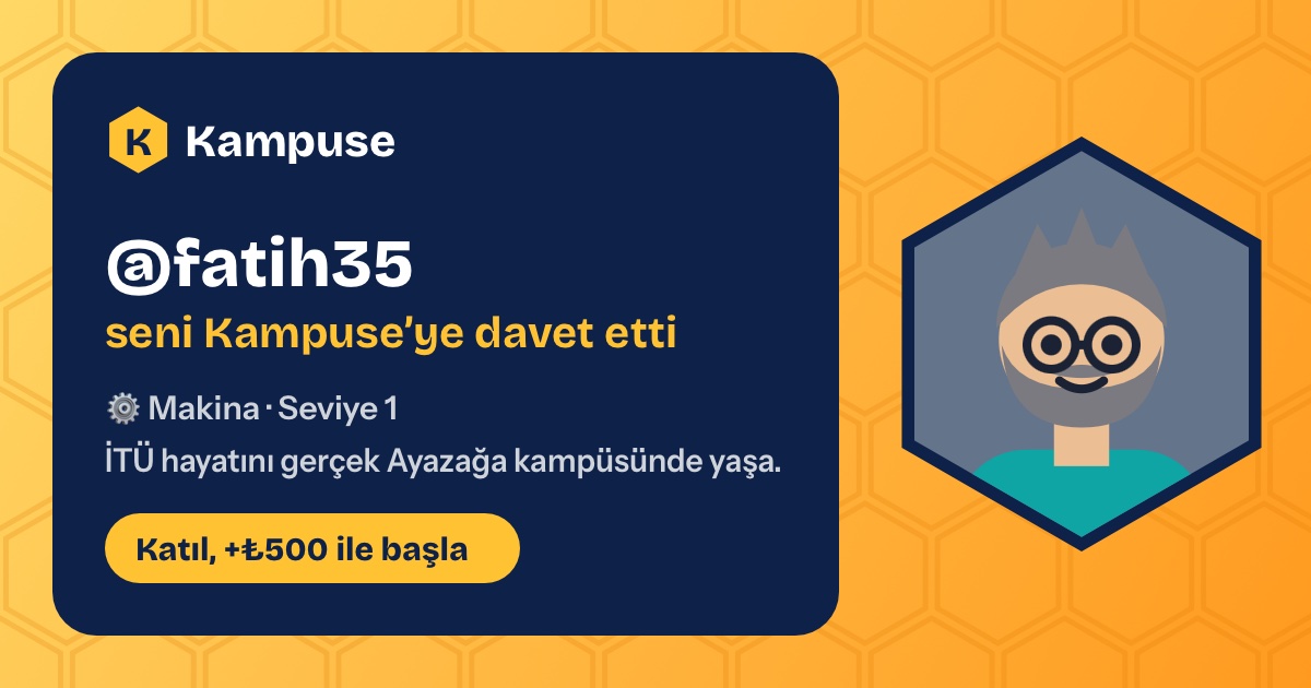 @fatih35 · Kampuse