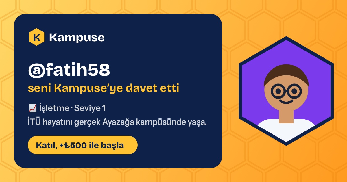 @fatih58 · Kampuse