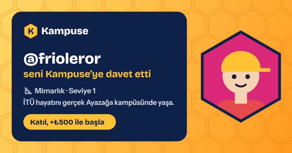 @frioleror · Kampuse