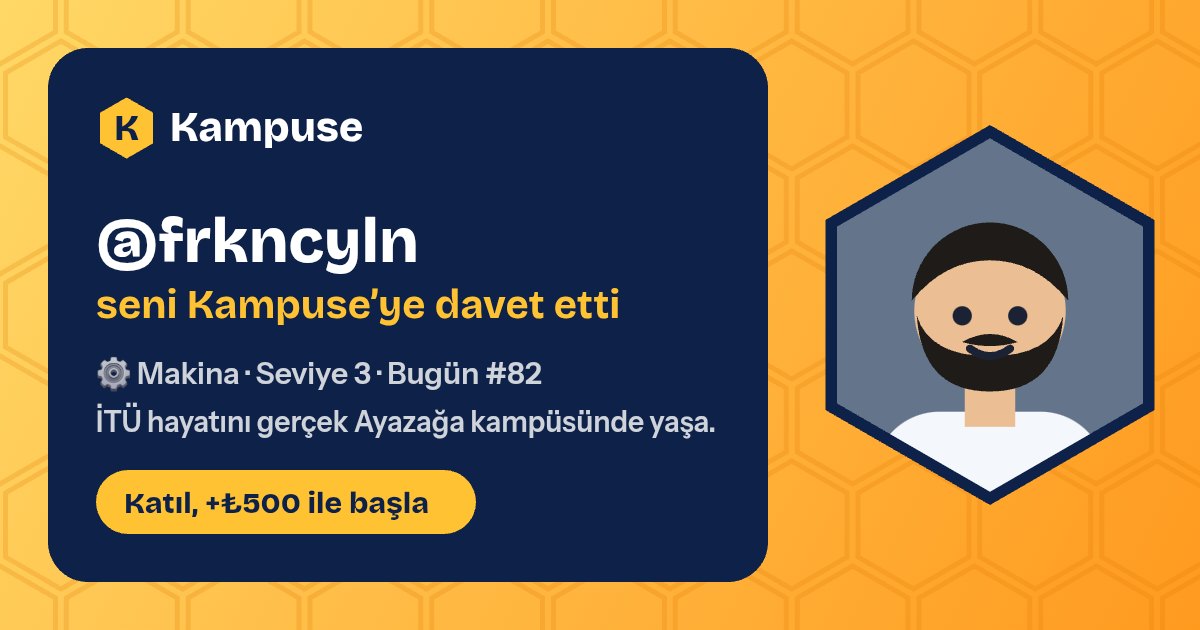 @frkncyln · Kampuse