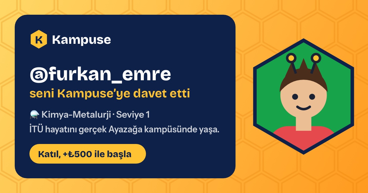 @furkan_emre · Kampuse