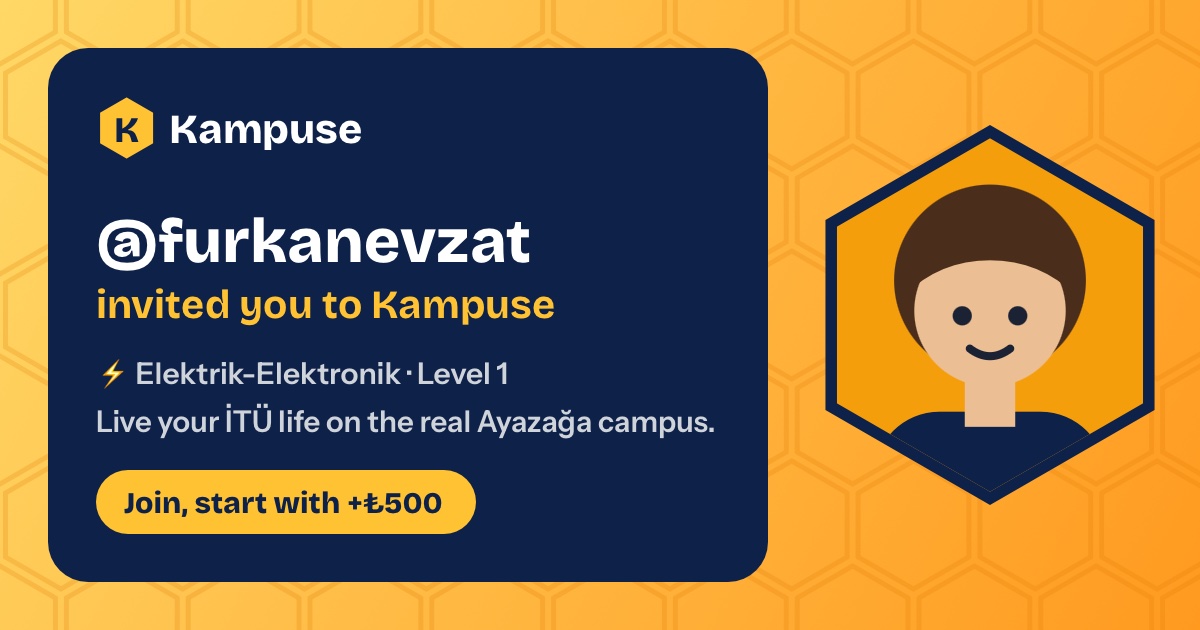 @furkanevzat · Kampuse