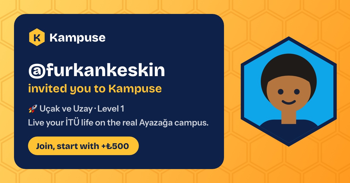 @furkankeskin · Kampuse