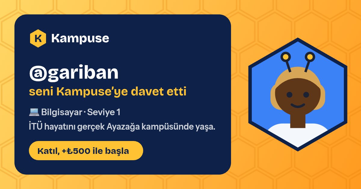 @gariban · Kampuse