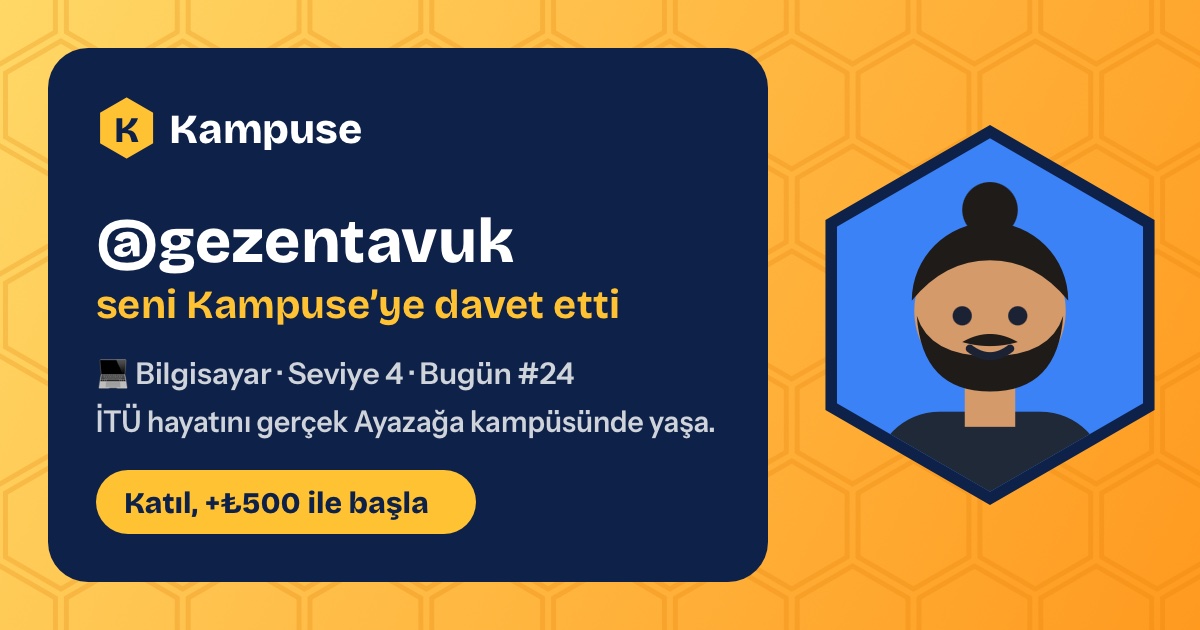@gezentavuk · Kampuse