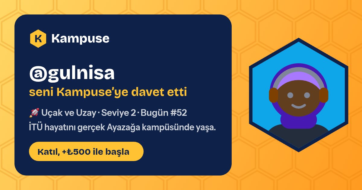@gulnisa · Kampuse
