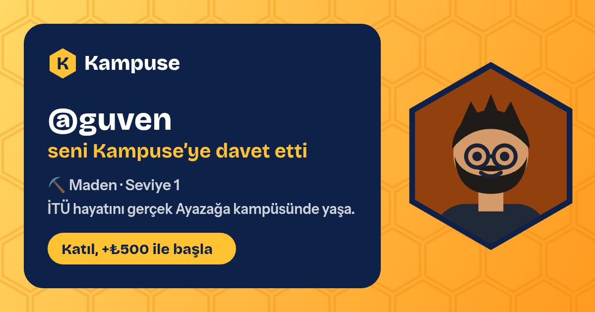 @guven · Kampuse