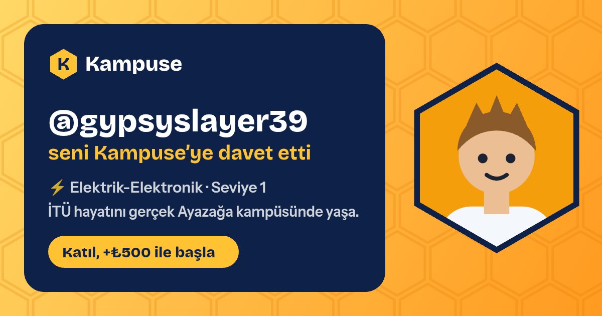 @gypsyslayer39 · Kampuse