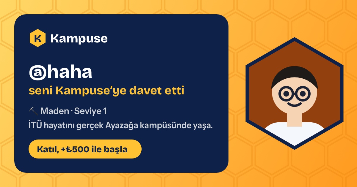 @haha · Kampuse