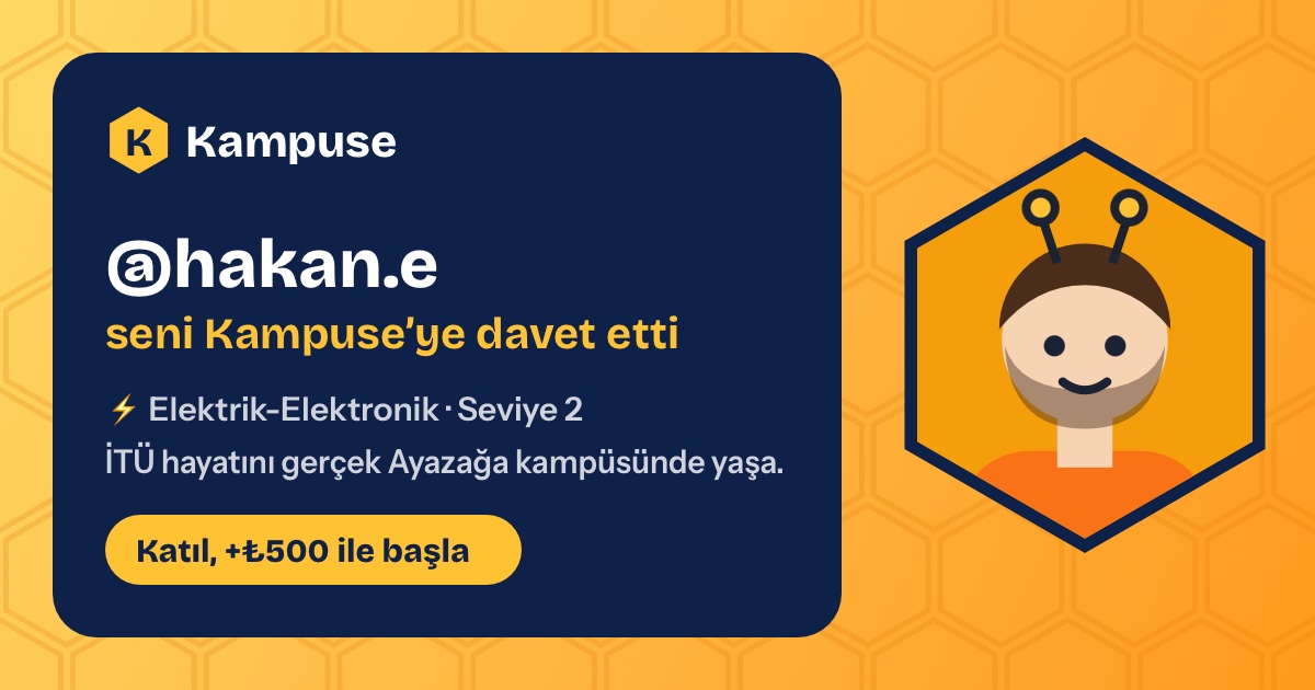 @hakan.e · Kampuse