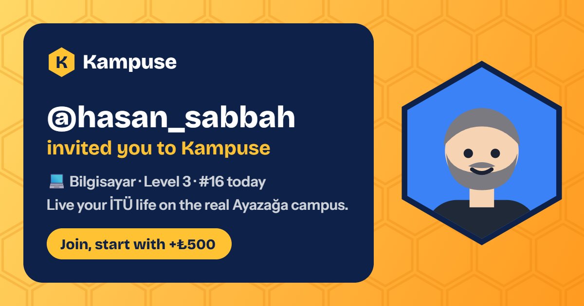 @hasan_sabbah · Kampuse