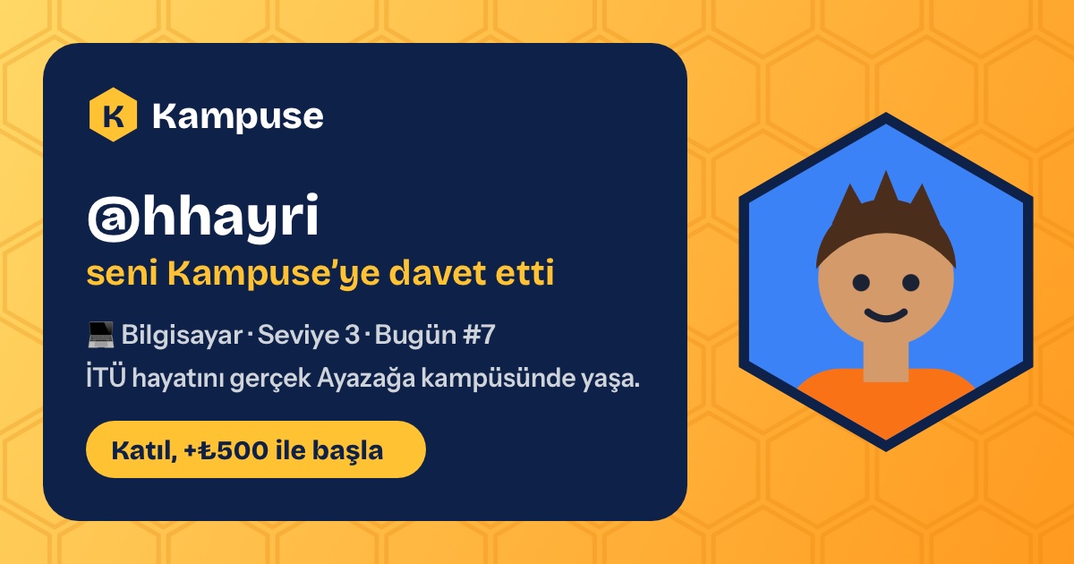 @hhayri · Kampuse