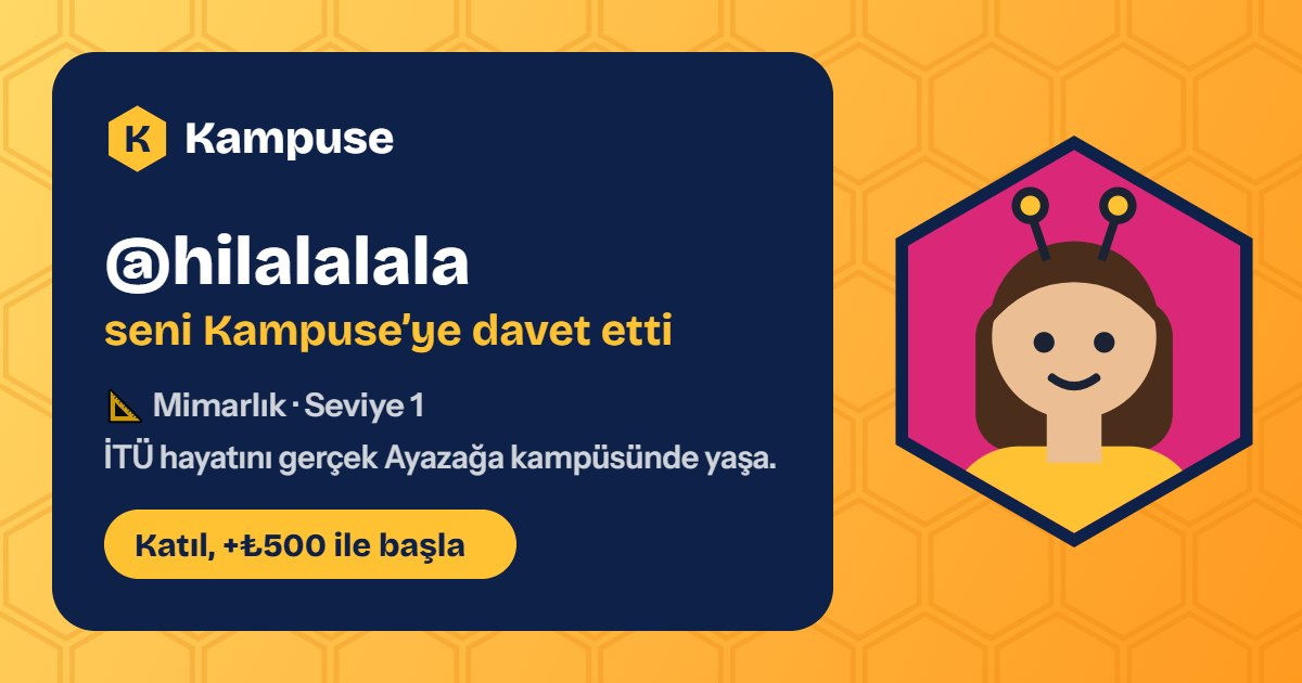 @hilalalala · Kampuse