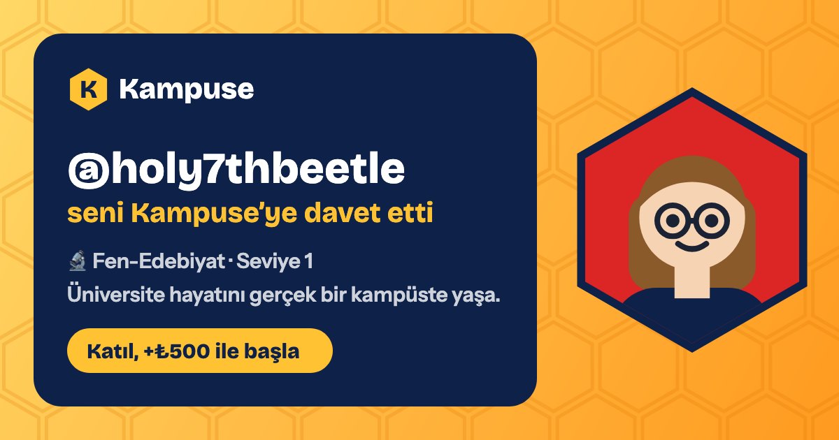 @holy7thbeetle · Kampuse