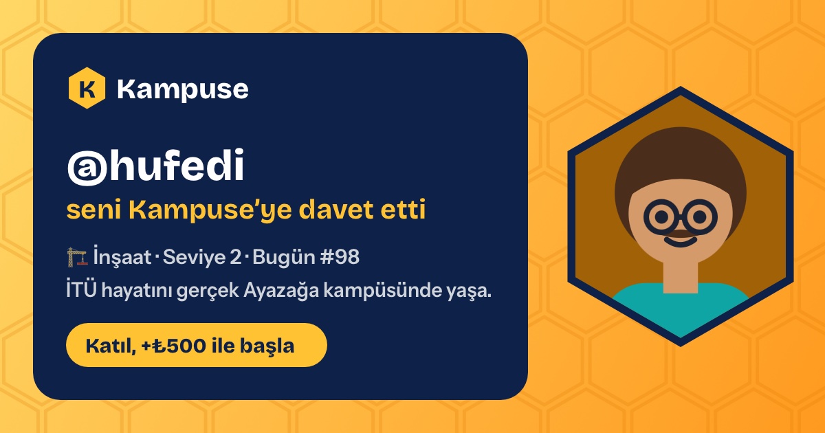 @hufedi · Kampuse