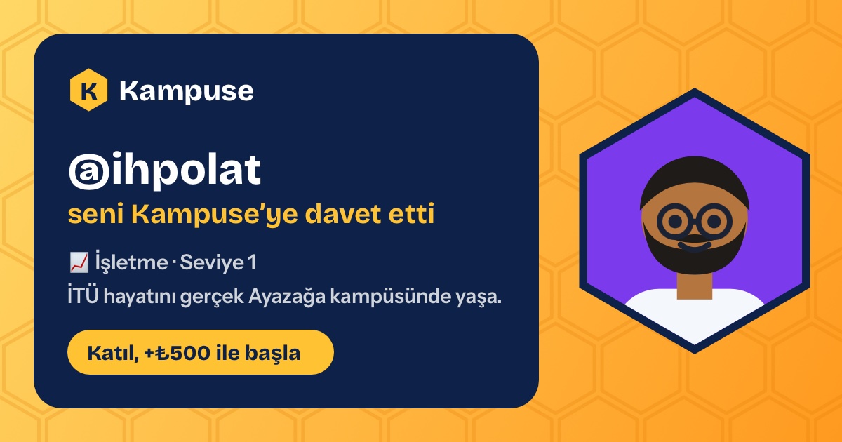 @ihpolat · Kampuse