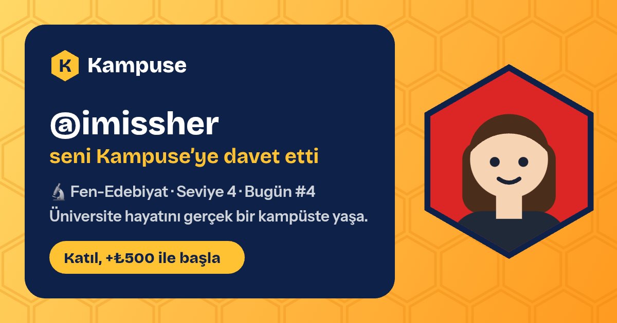 @imissher · Kampuse