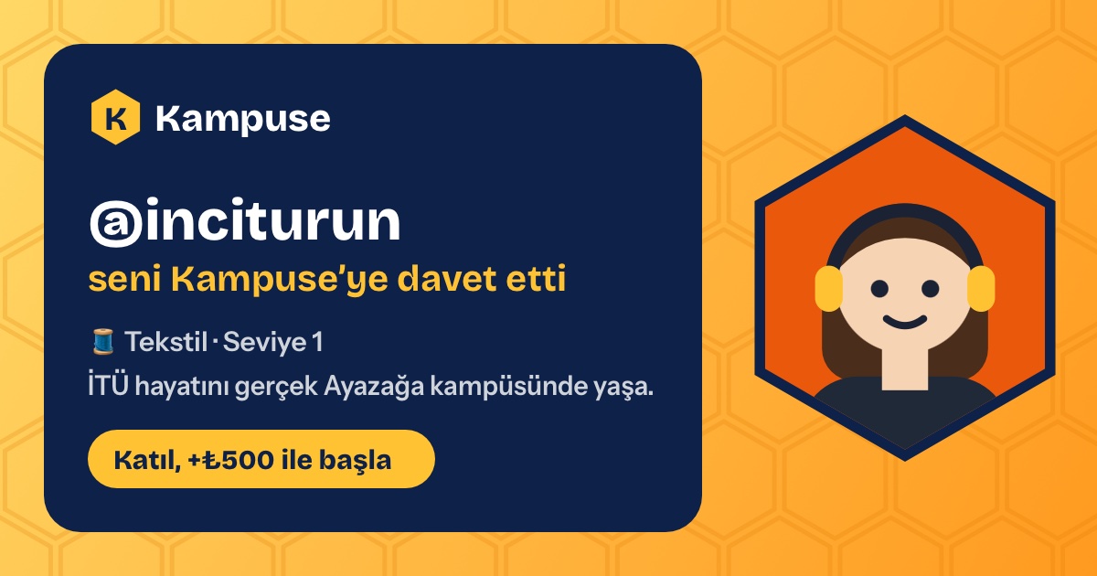 @inciturun · Kampuse