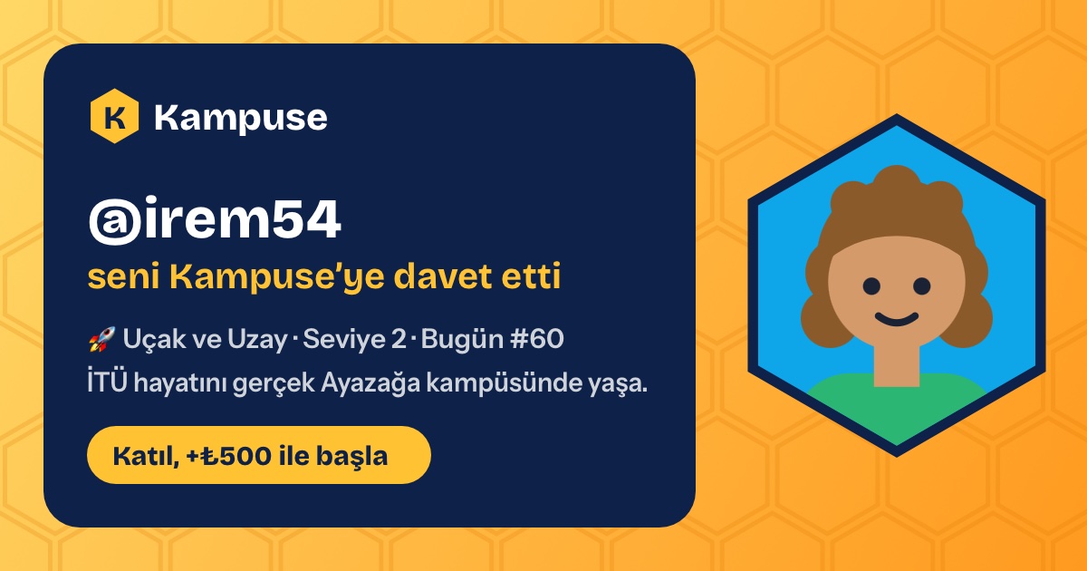 @irem54 · Kampuse