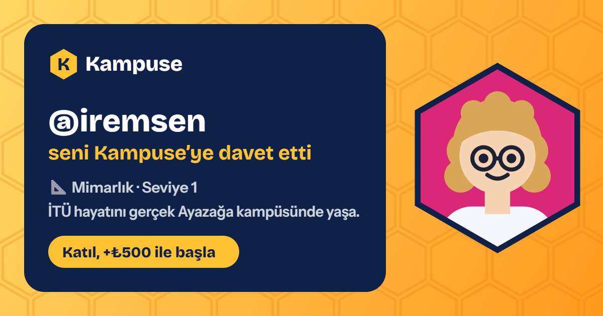 @iremsen · Kampuse